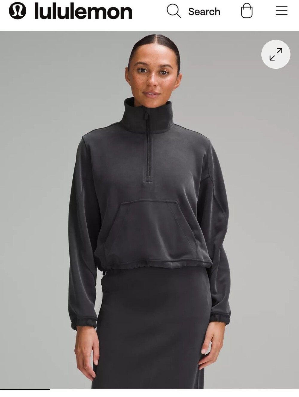 lululemon Brushed Soft Stream Half-Zip